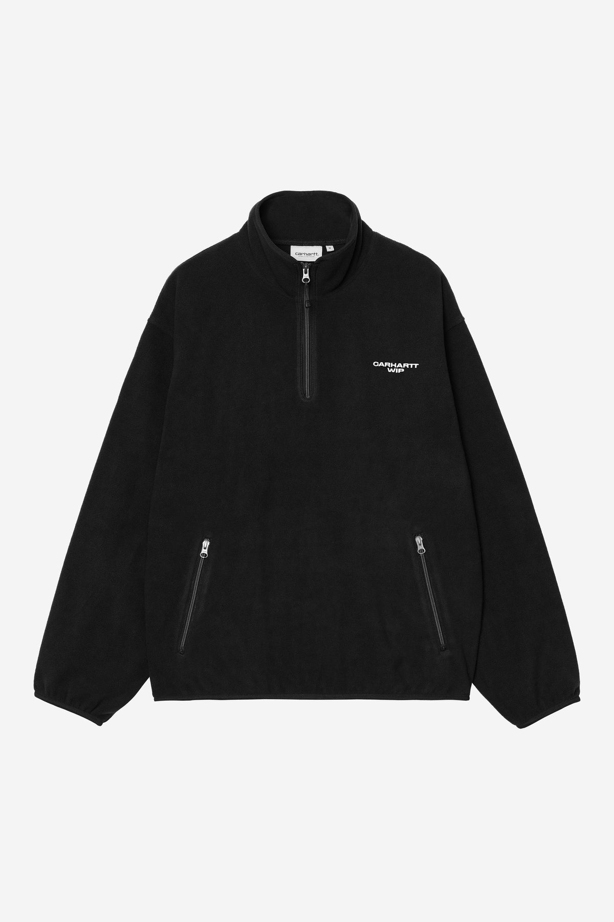 Edmore Half Zip Sweat Black/White Bild 1