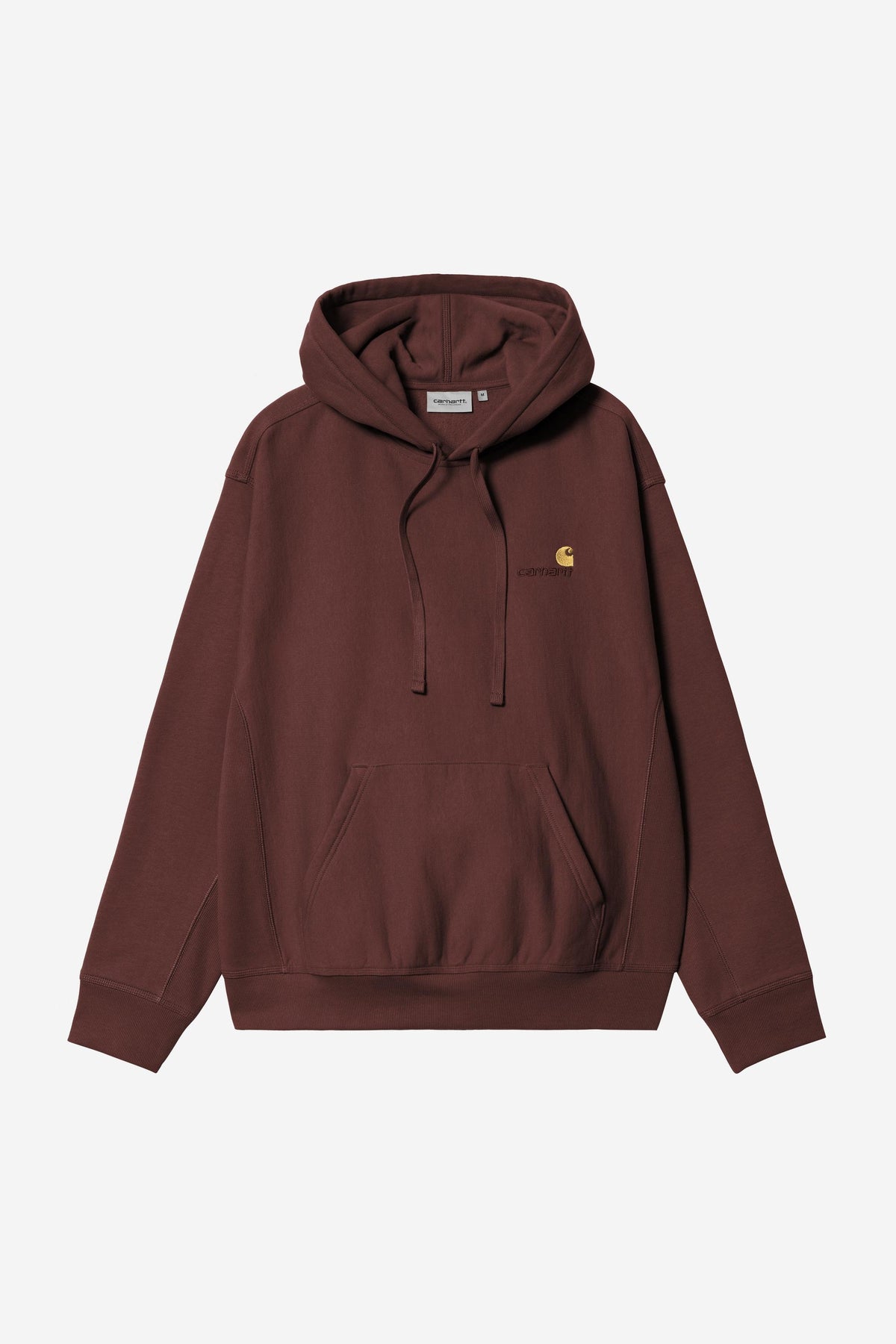 Hooded American Script Sweat Amarone Bild 1
