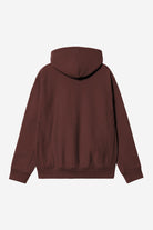 Hooded American Script Sweat Amarone Bild 2