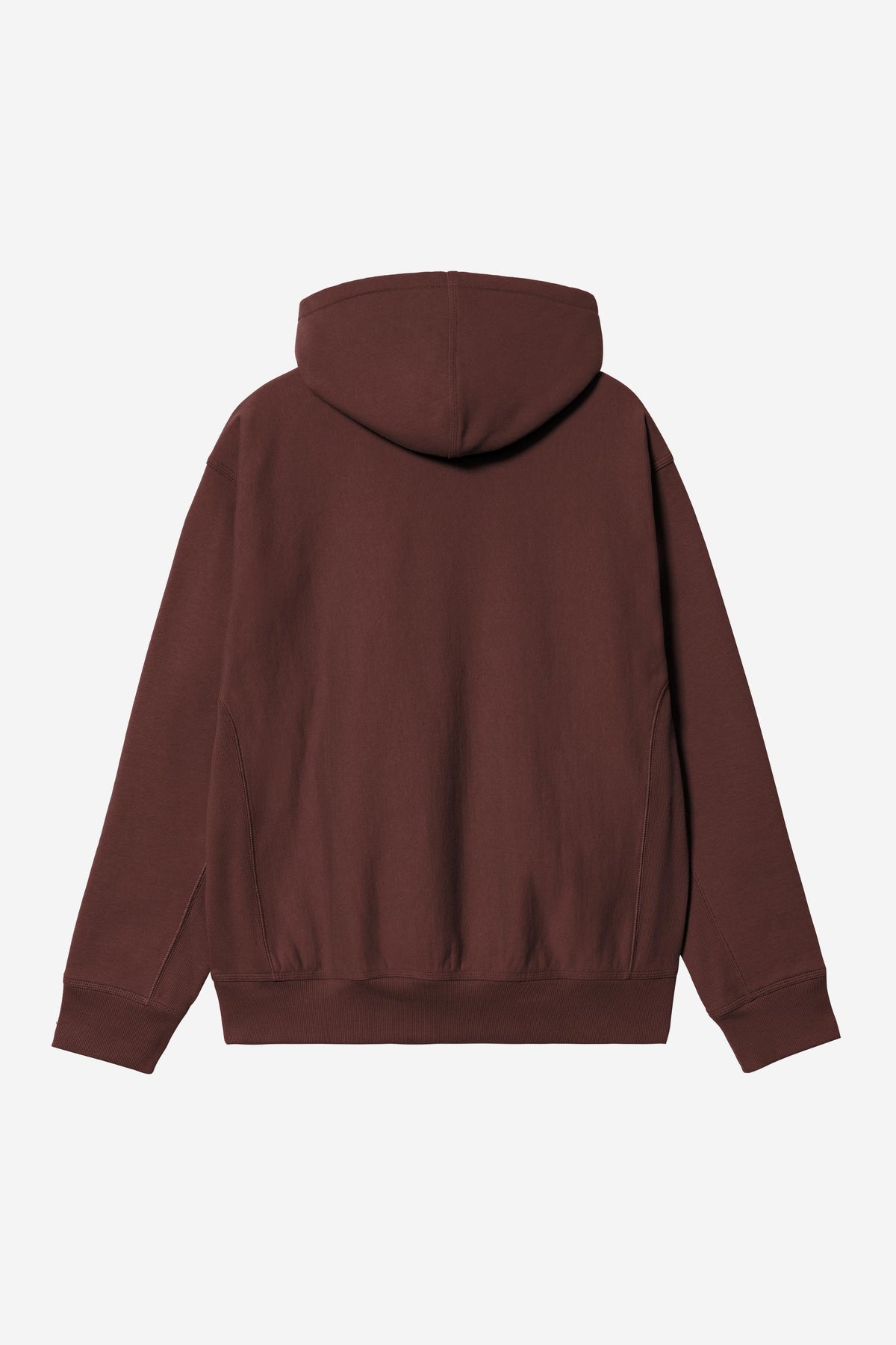 Hooded American Script Sweat Amarone Bild 2
