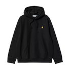 Hooded American Script Sweat Black Bild 2