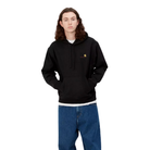 Hooded American Script Sweat Black Bild 3