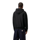 Hooded American Script Sweat Black Bild 6