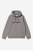 Hooded Carhartt Sweat Shady Grey/Dark Navy Bild 1