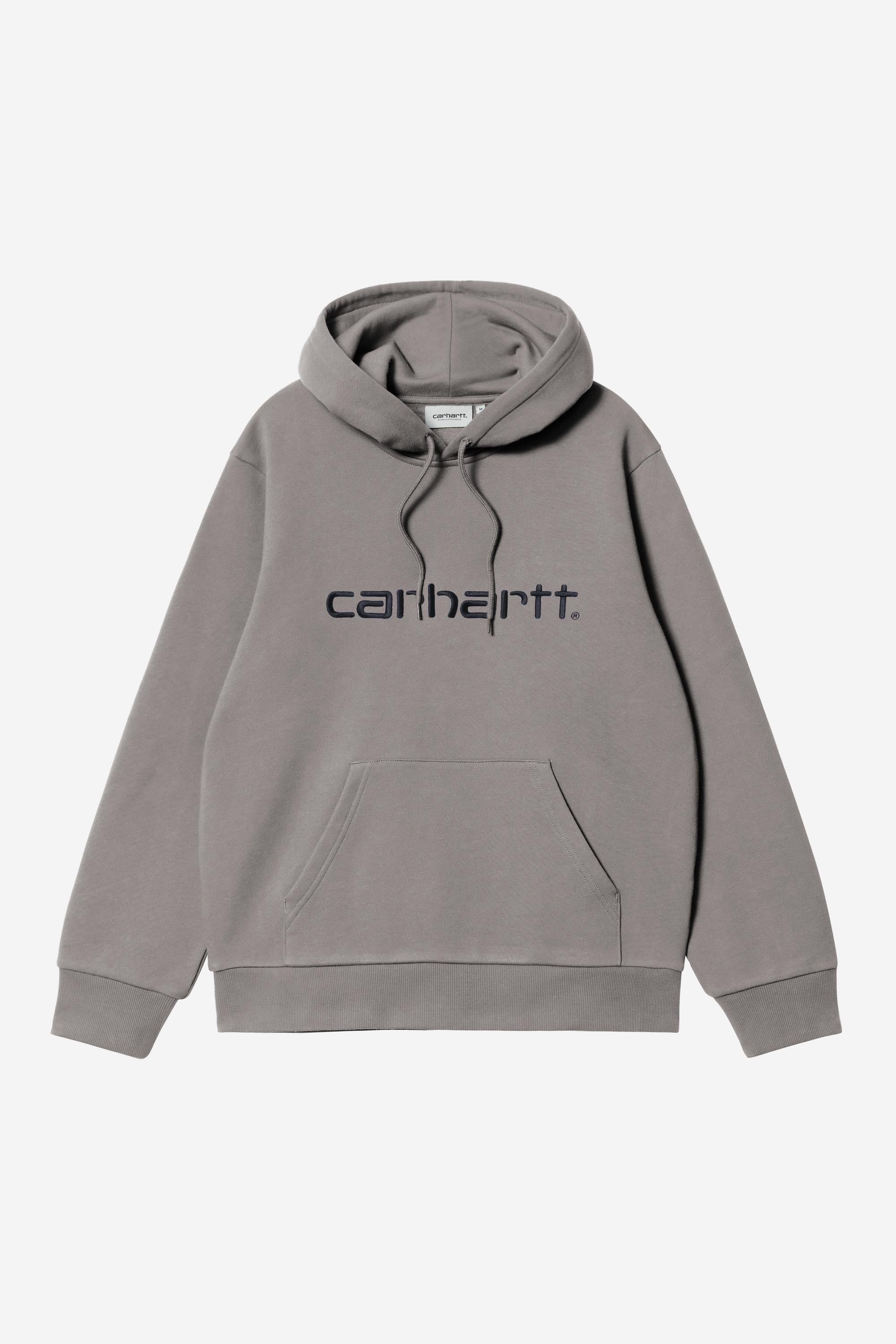 Hooded Carhartt Sweat Shady Grey/Dark Navy Bild 1