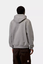 Hooded Carhartt Sweat Shady Grey/Dark Navy Bild 2