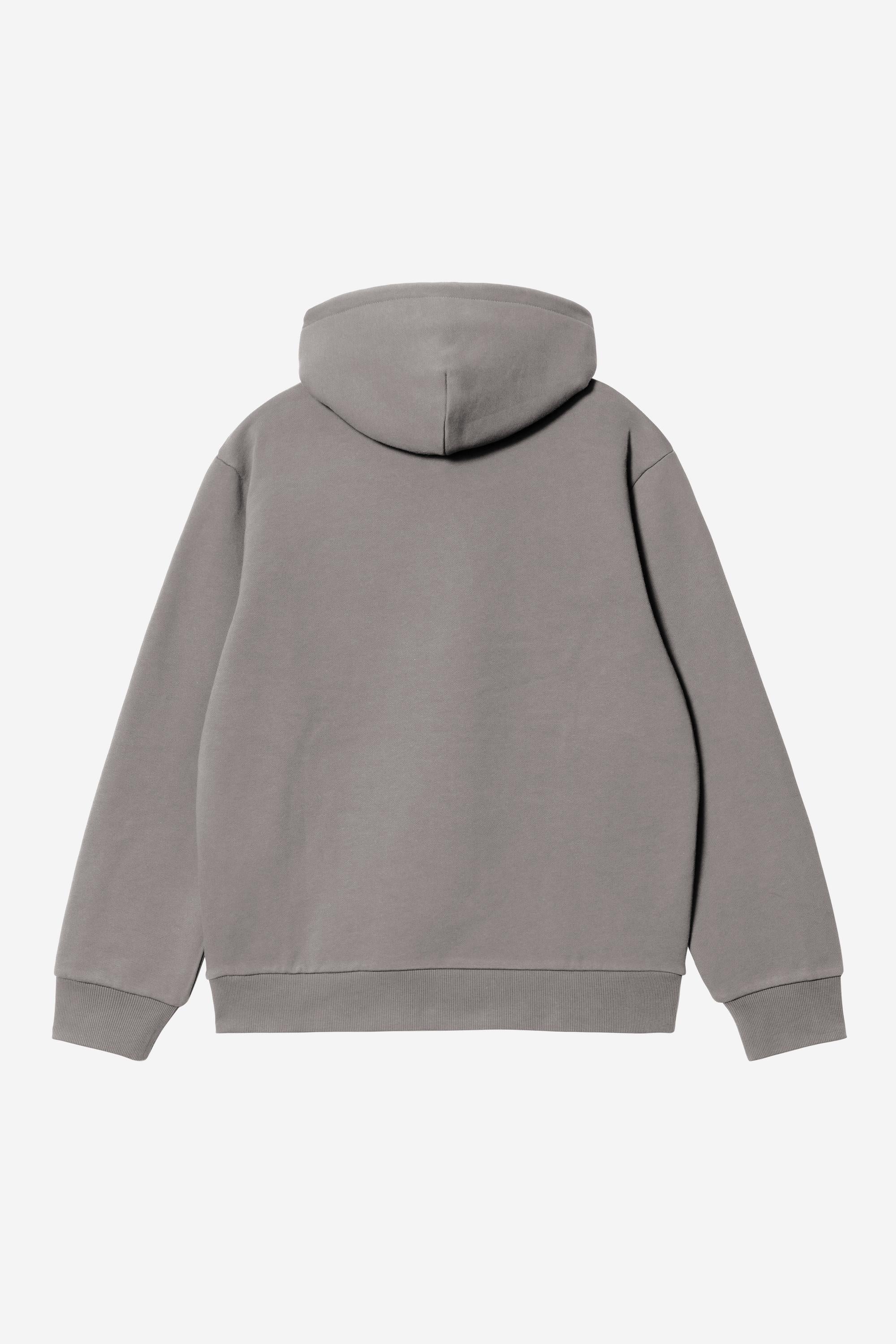 Hooded Carhartt Sweat Shady Grey/Dark Navy Bild 2