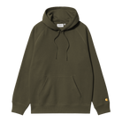 Hooded Chase Sweat Olive/Gold Bild 3
