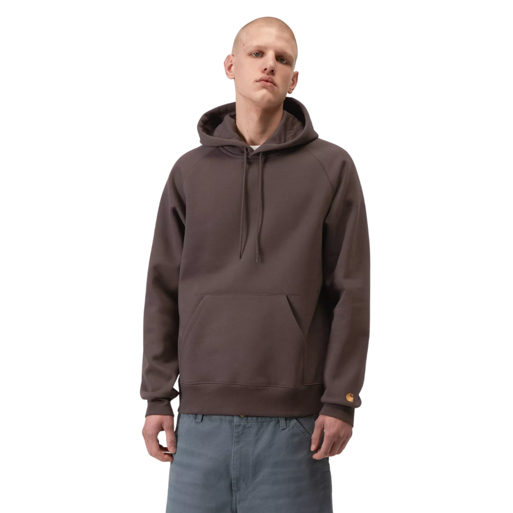 Hooded Chase Sweat Shale/Gold Bild 1