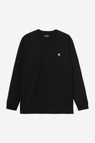 L/S Chase T-Shirt Black/Gold Bild 1