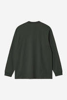 LS American Script T-Shirt Raven Bild 2