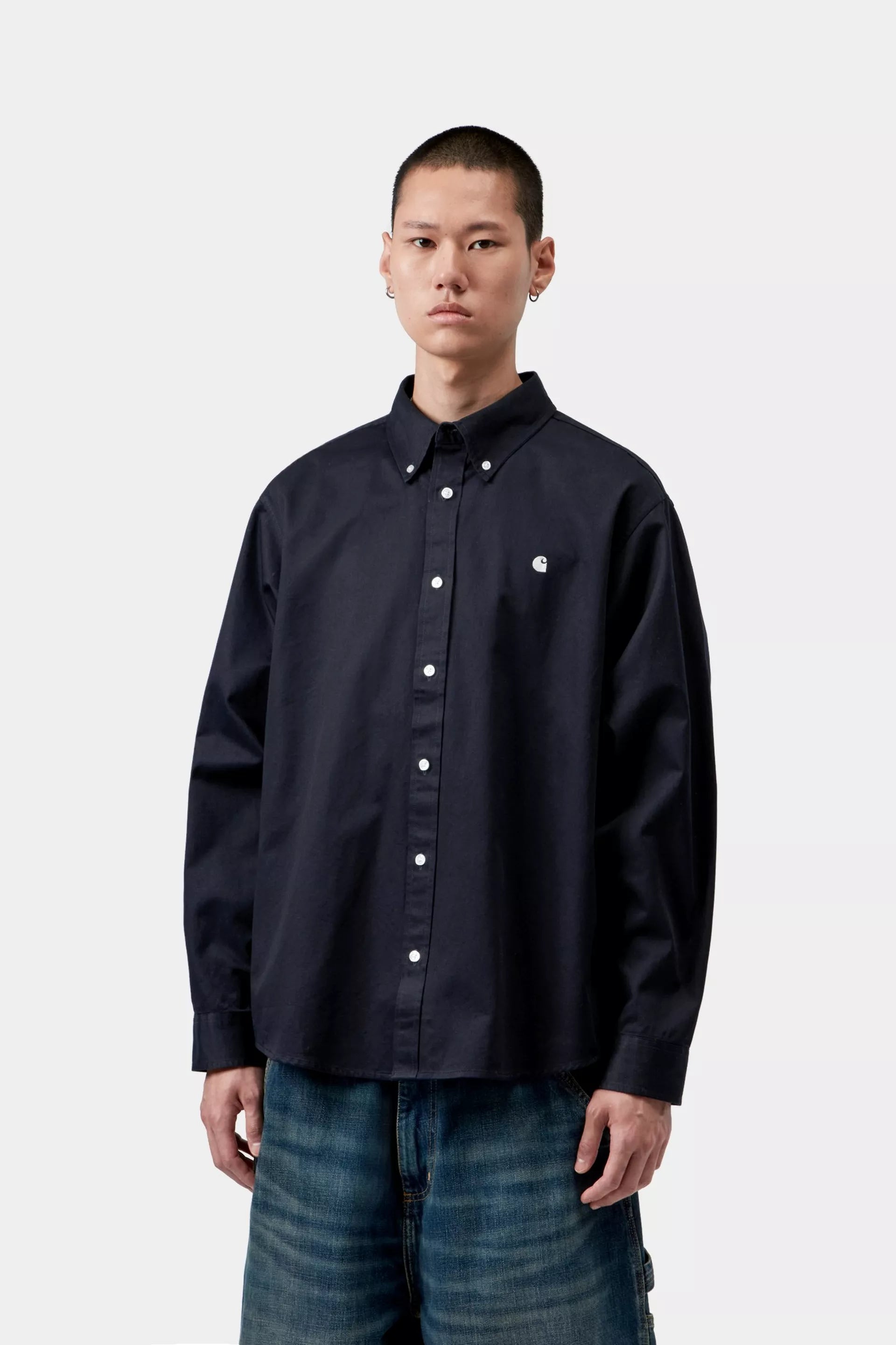 LS OG Madison Shirt Dark Navy Bild 1