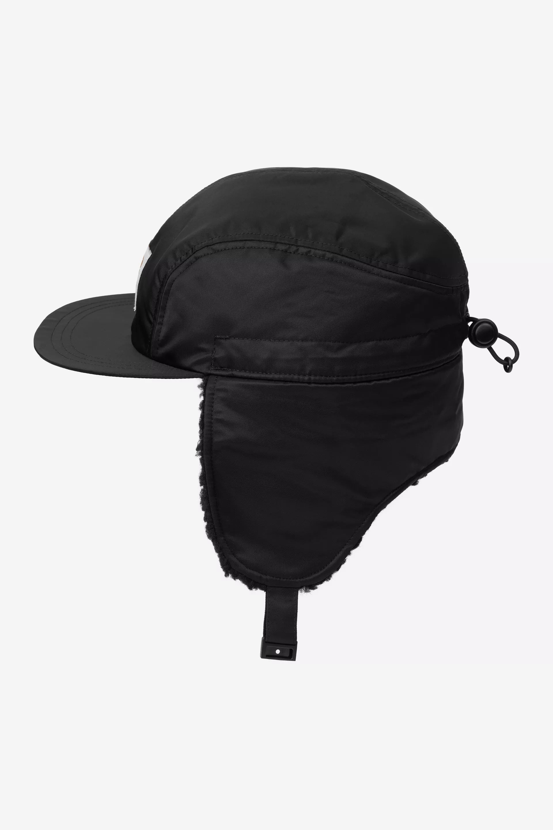 Oltera Ear Guard Cap Black/Black Bild 4
