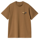 S/S Button T-Shirt Hamilton Brown Bild 1