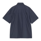 S/S Postal Zip Shirt Blue / Wax Bild 2