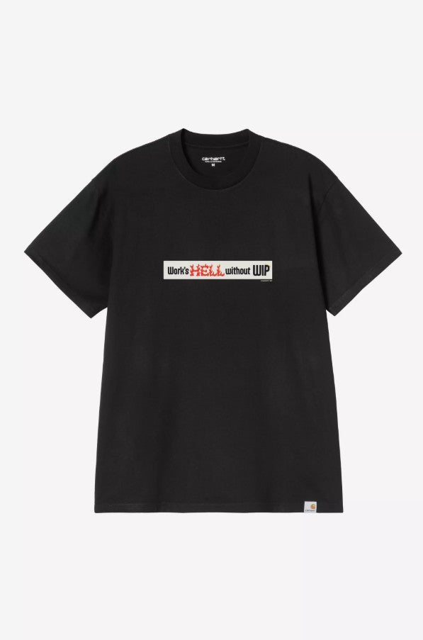 SS Bumper Stickers T-Shirt Black Bild 1