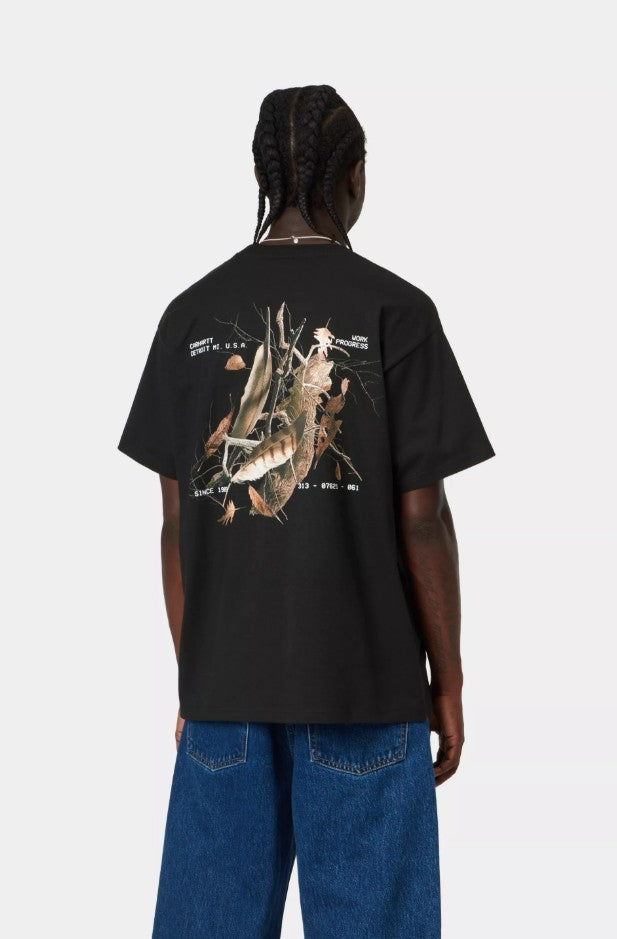 SS Feather Progress T-Shirt Black Bild 4