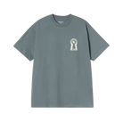SS Locked T-Shirt Cozy Blue Bild 1
