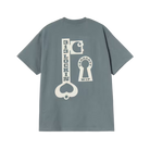 SS Locked T-Shirt Cozy Blue Bild 2