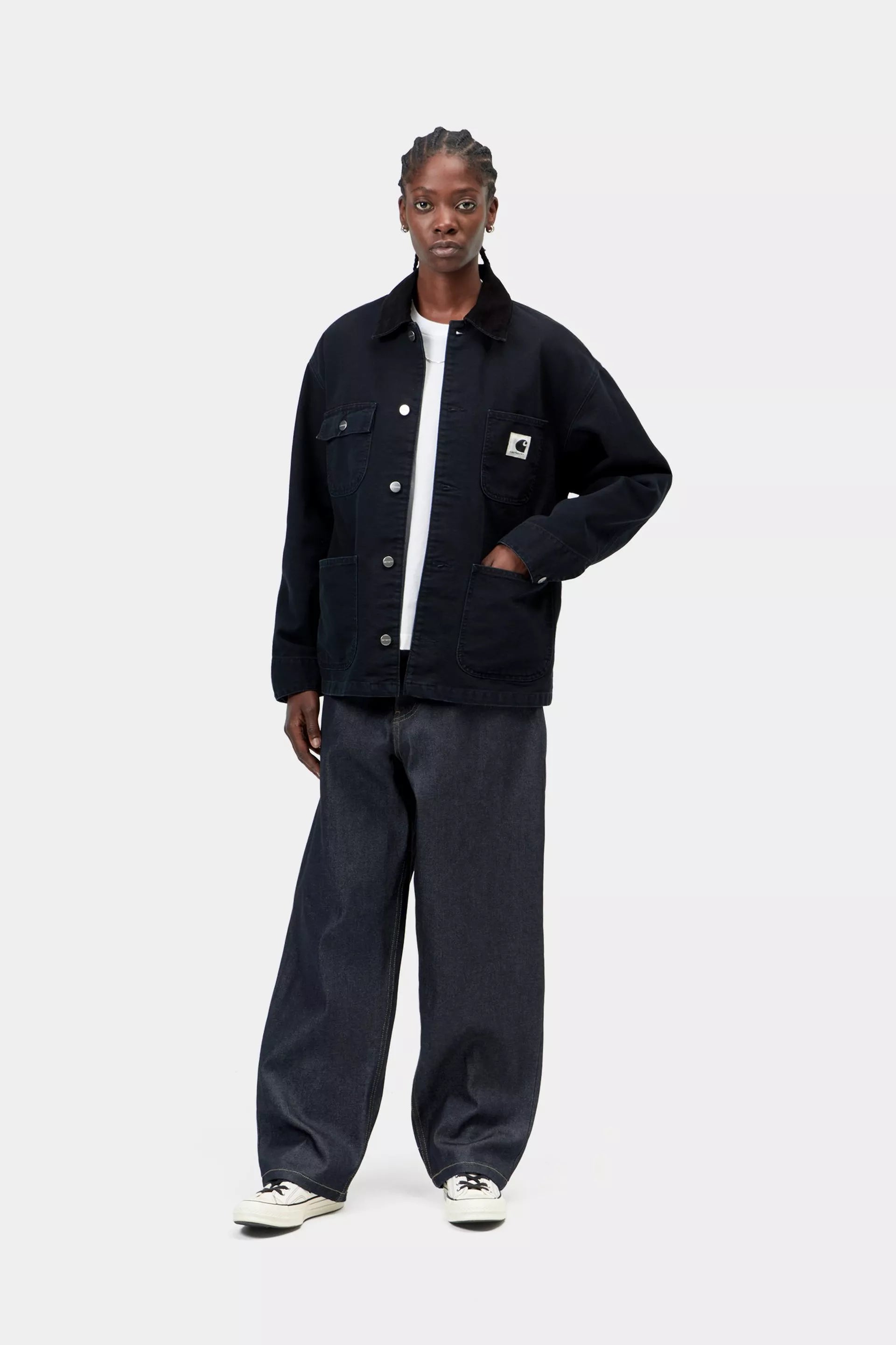 W Brandon Pant Blue Rigid Bild 1
