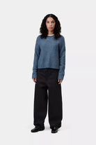 W Brandon Pant Black Rigid Bild 1