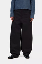 W Brandon Pant Black Rigid Bild 2