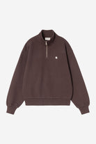 W Casey High Neck Sweat Palisander/Silver Bild 1