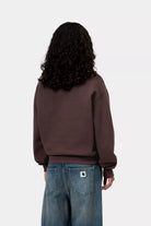 W Casey High Neck Sweat Palisander/Silver Bild 2