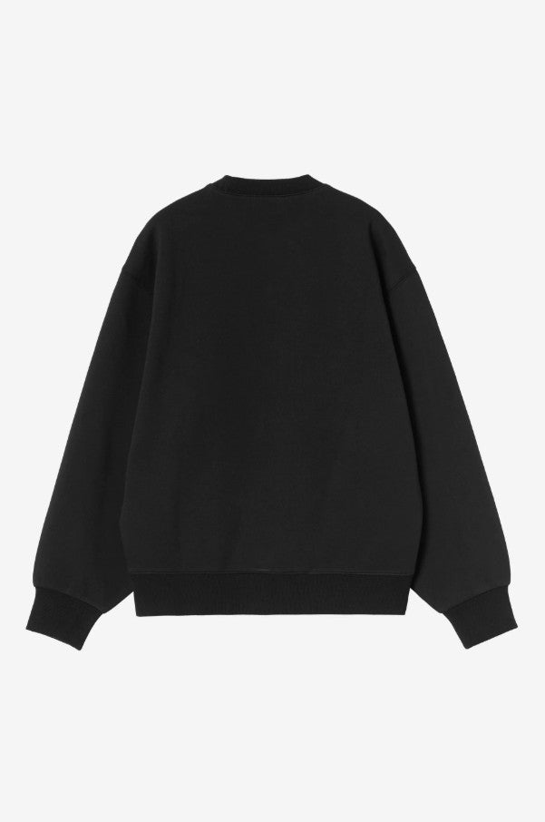 W Cloud Heart Sweat Black/White Bild 2