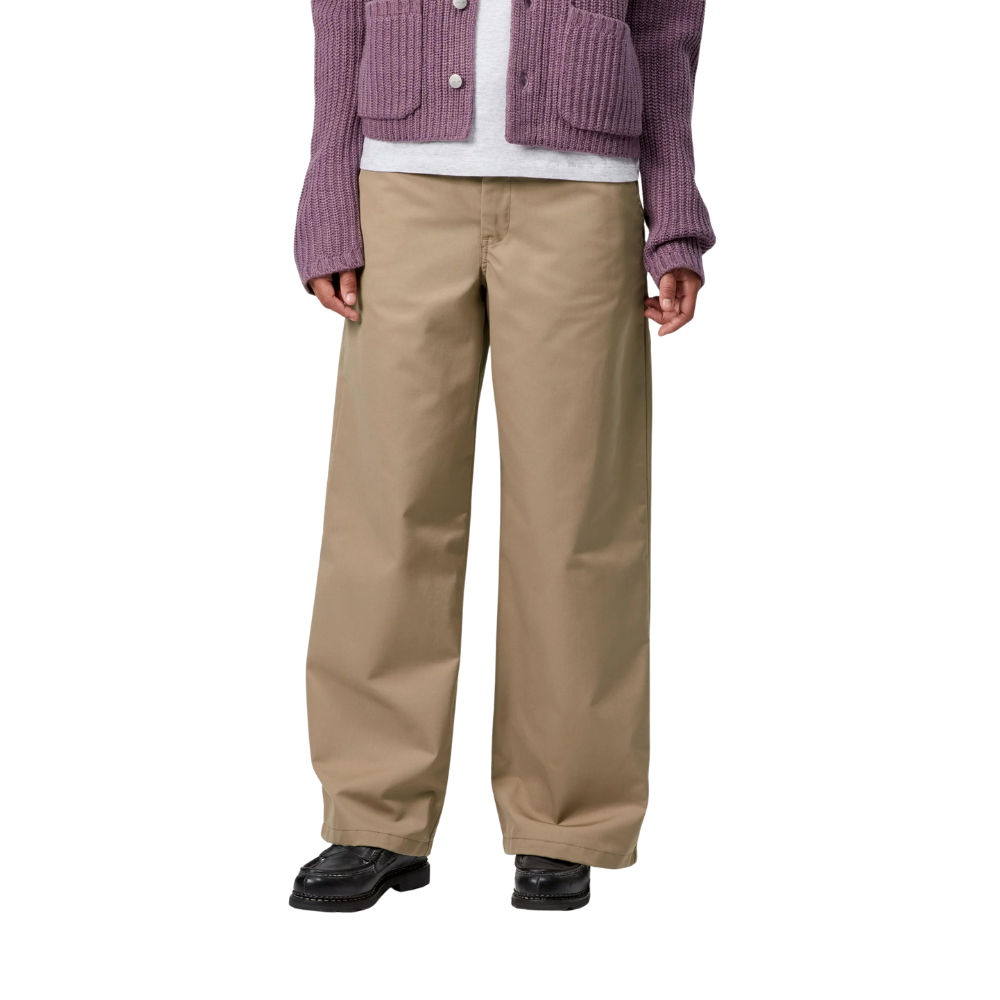 W Craft Pant Leather Rinsed Bild 1