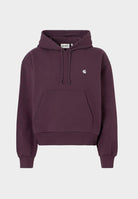 W Hooded Casey Sweatshirt Cozy Purple/Silver Bild 1