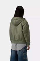 W Hooded Gadd Jacket Dollar Green Bild 4