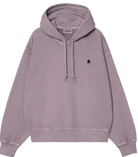 W Hooded Nelson Sweat Phlox garment dyed Bild 1