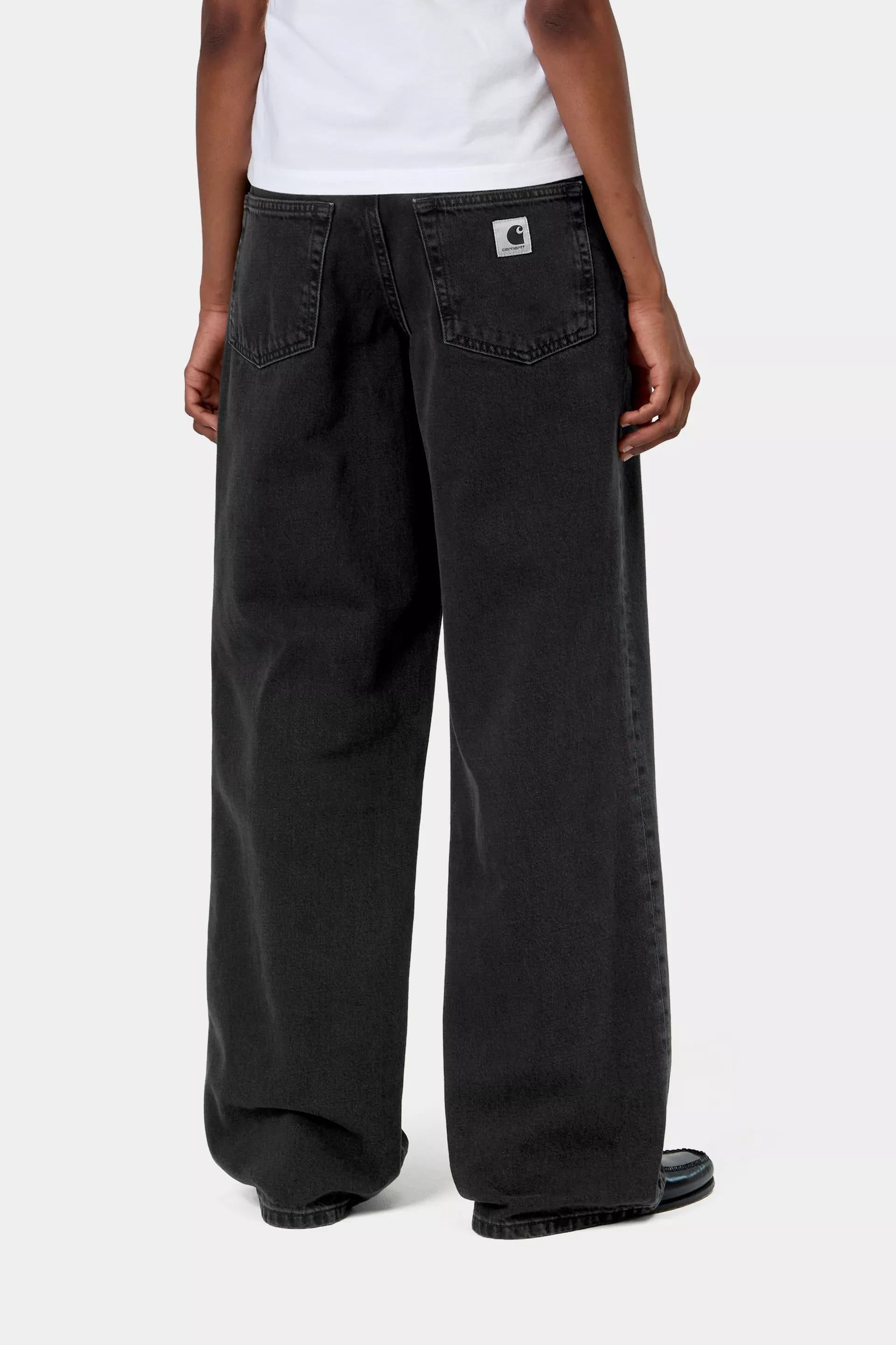 W Lavine Pant Black Heavy Stone Wa Bild 2