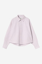 W LS Kanan Shirt Kanan Stripe Hortens Bild 1