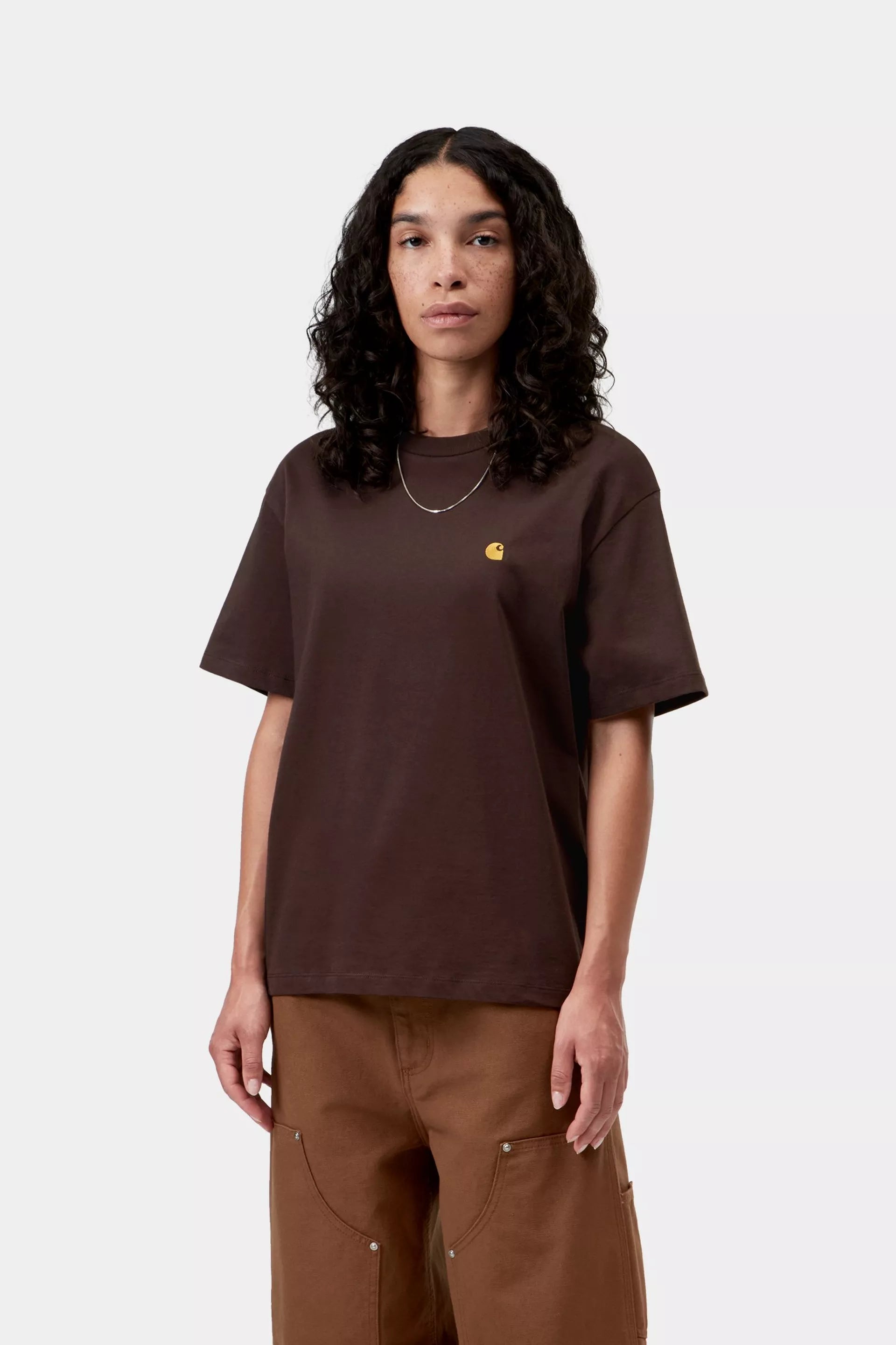 W SS Chase T-Shirt Palisander/Gold Bild 1