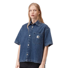 W SS Lovilia Shirt Blue Stone Washed Bild 1