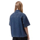 W SS Lovilia Shirt Blue Stone Washed Bild 2