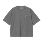 W SS Nelson T-Shirt Black garment dyed Bild 1