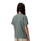 W SS Script Embroidery T-S Velvet Green/Gentle Bild 2