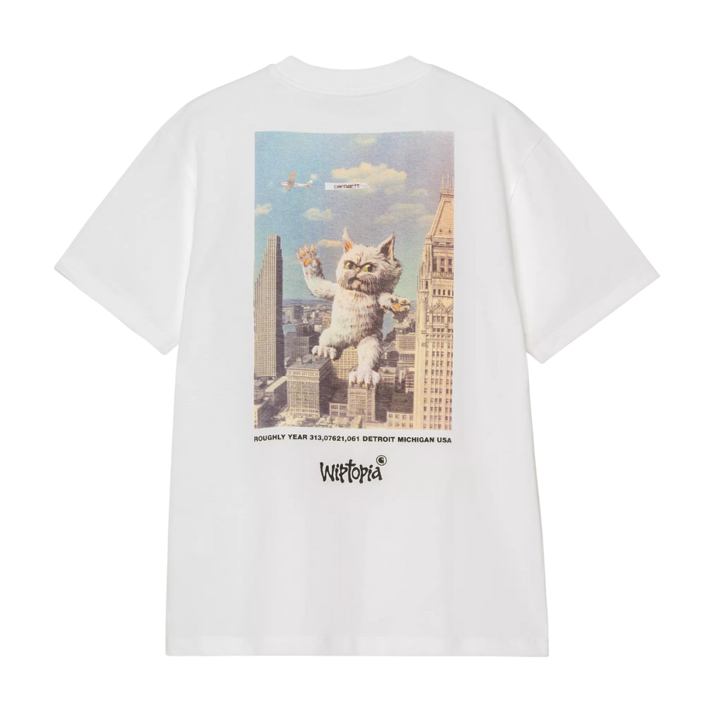 W SS Wiptopia T-Shirt White Bild 2