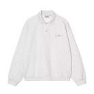 WIP Label Polo Sweat Ash Heather Bild 1