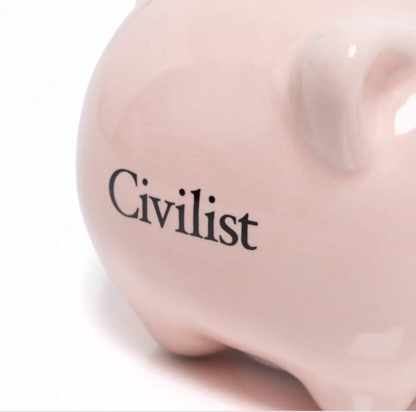 Civilist Piggy Bank Spardose Sonstiges Civilist 