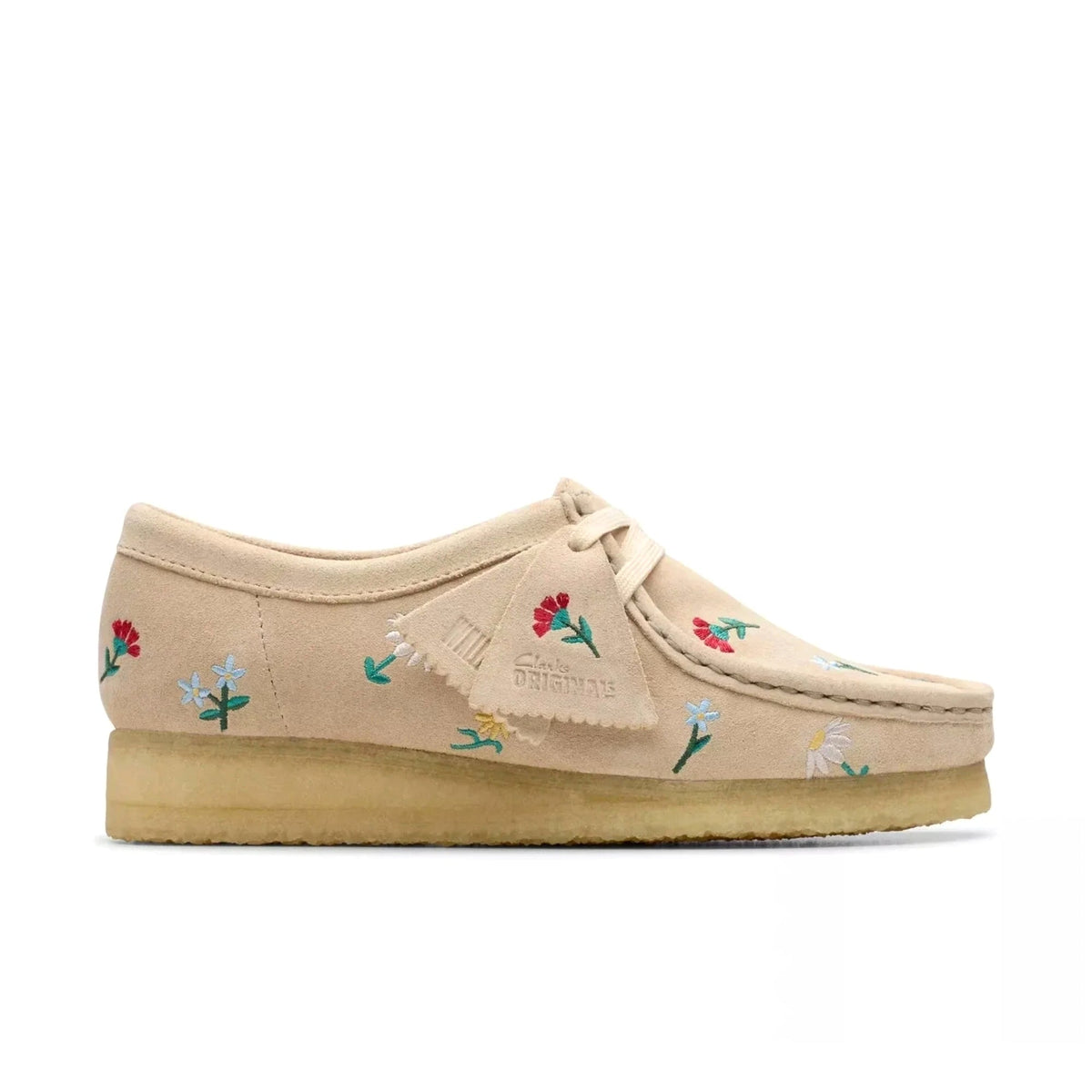 Scarpe Clarks Donna Wallabee In Camoscio &ndash; Taglia US 5.5, Suola In Gomma, Stile Bootie