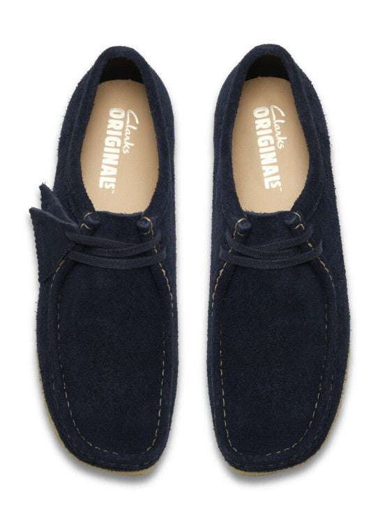 M Wallabee Navy Suede Bild 3