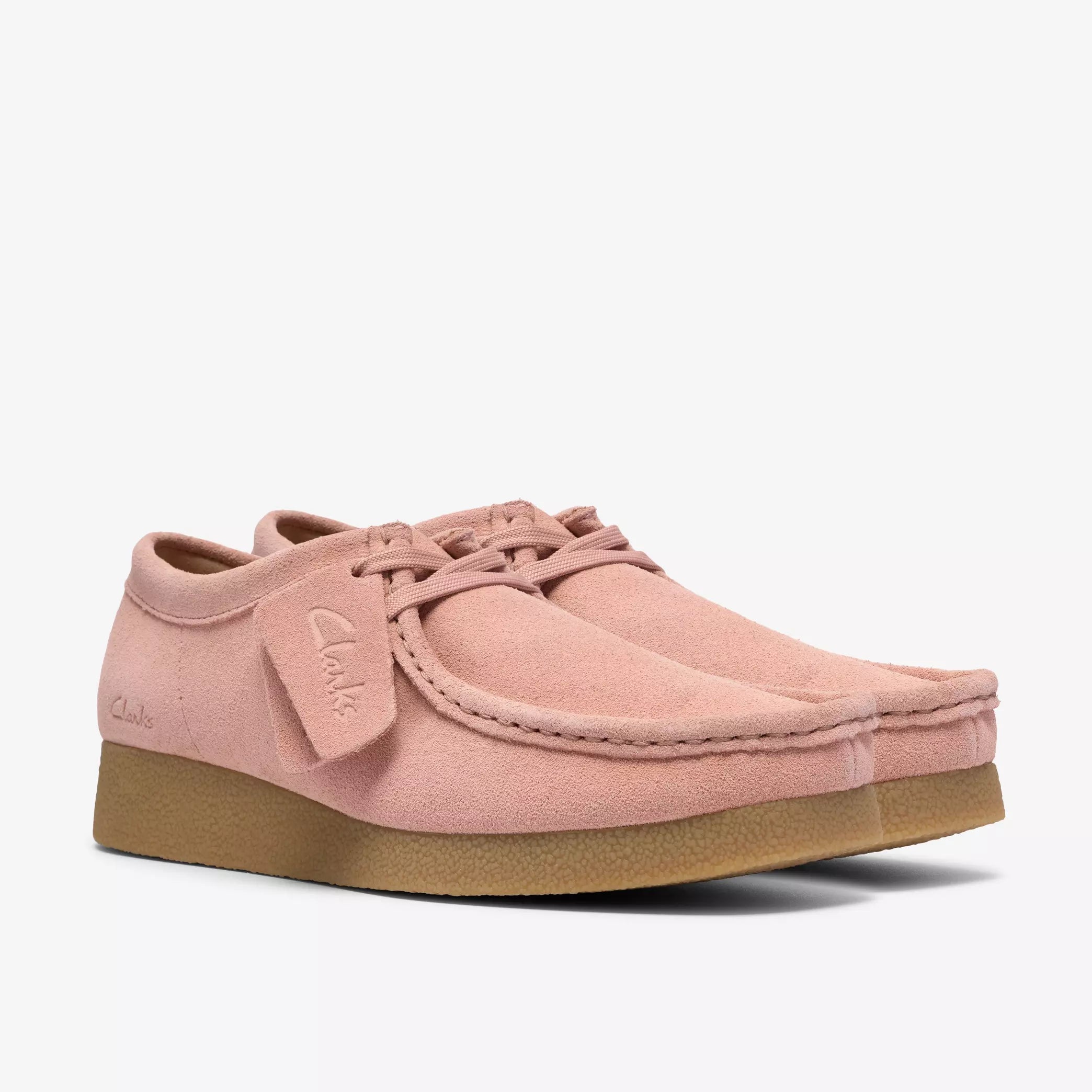 W Wallabee EVO SH Light Pink Suede Bild 1
