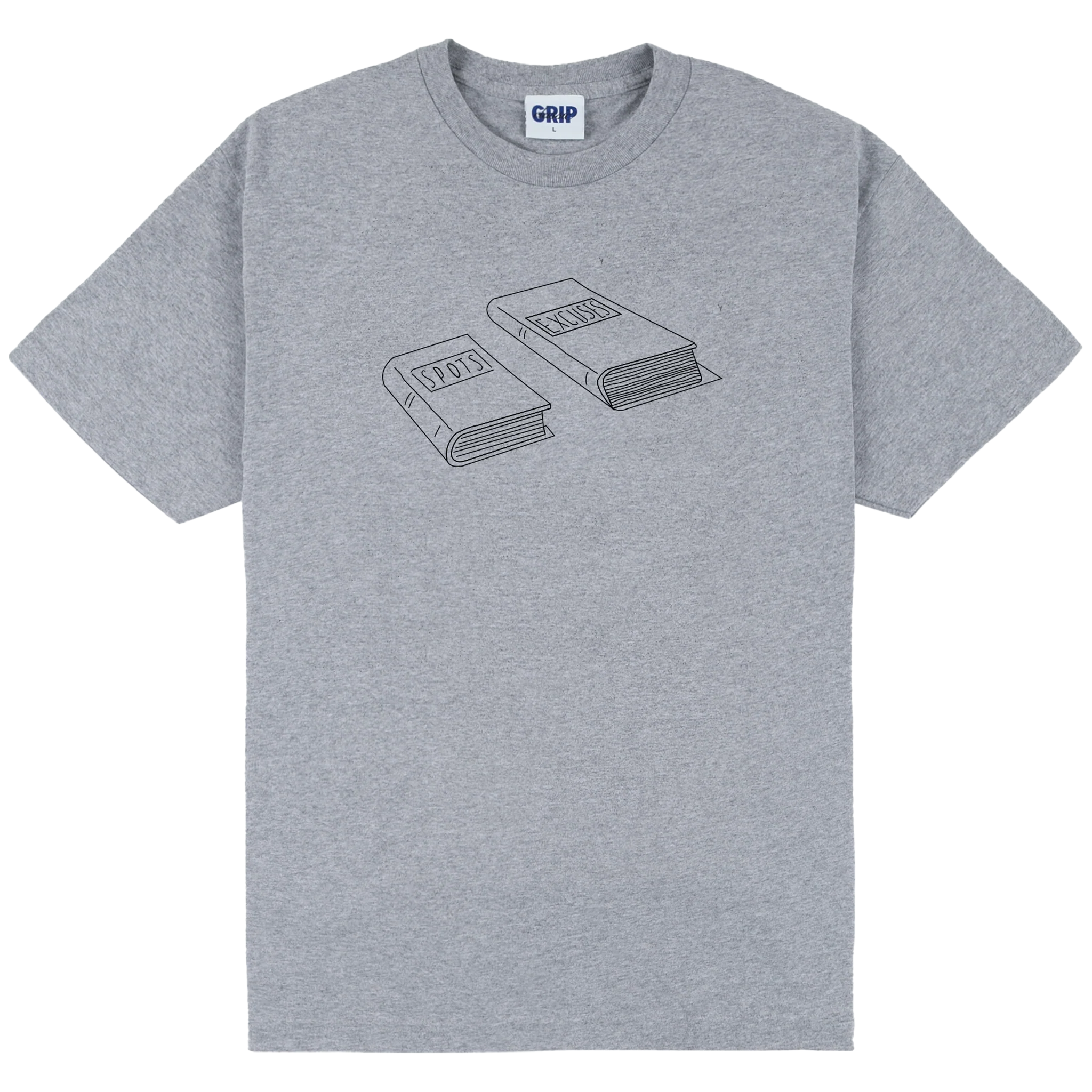 Classic Grip Excuses Book T-Shirt Herren T-Shirt Classic Griptape 