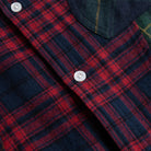 Dime Triple Plaid Shirt Herren Langarm-Hemd Dime MTL 