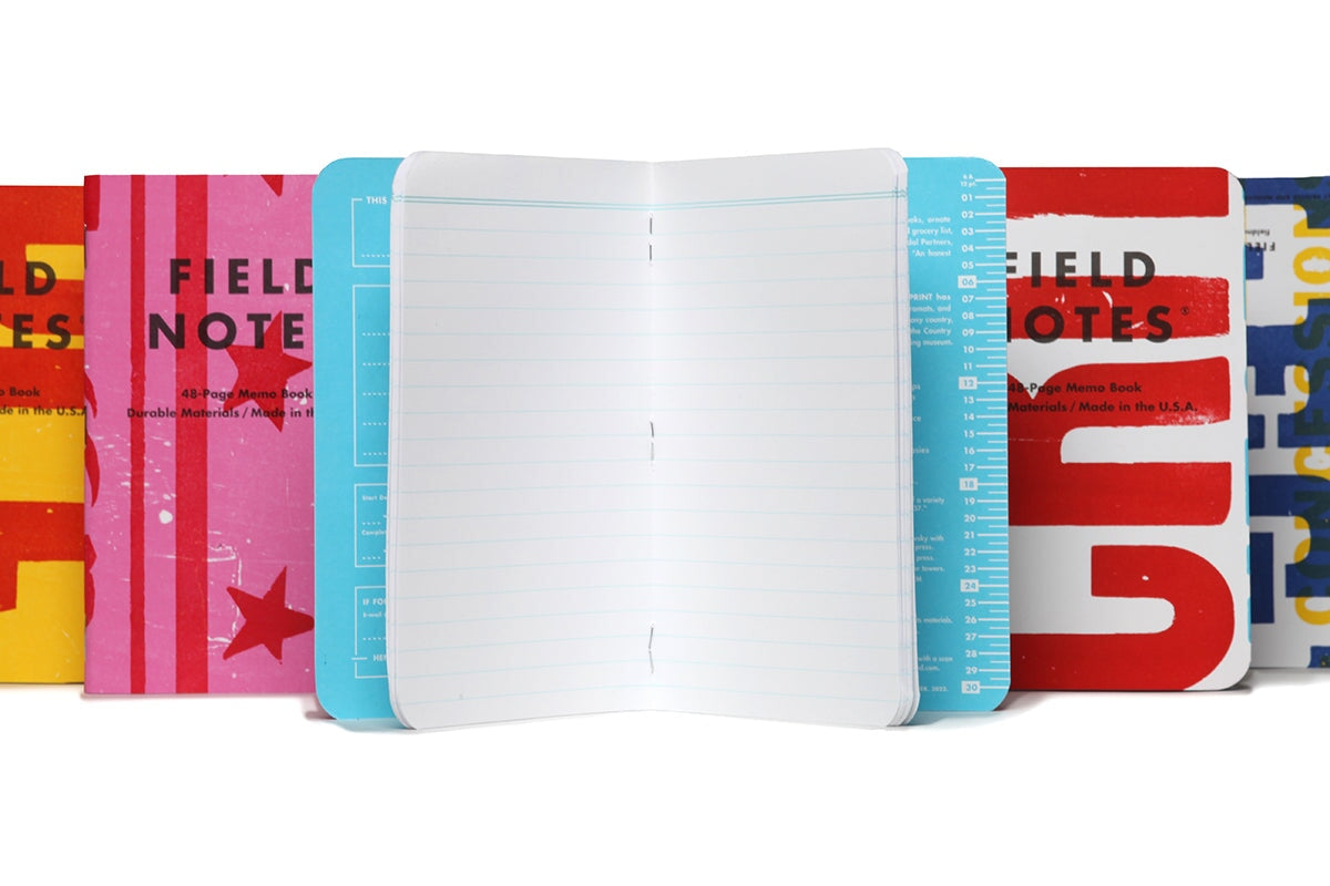 Field Notes "Hatch" 3-Pack Notizheft Notizhefte Field Notes 