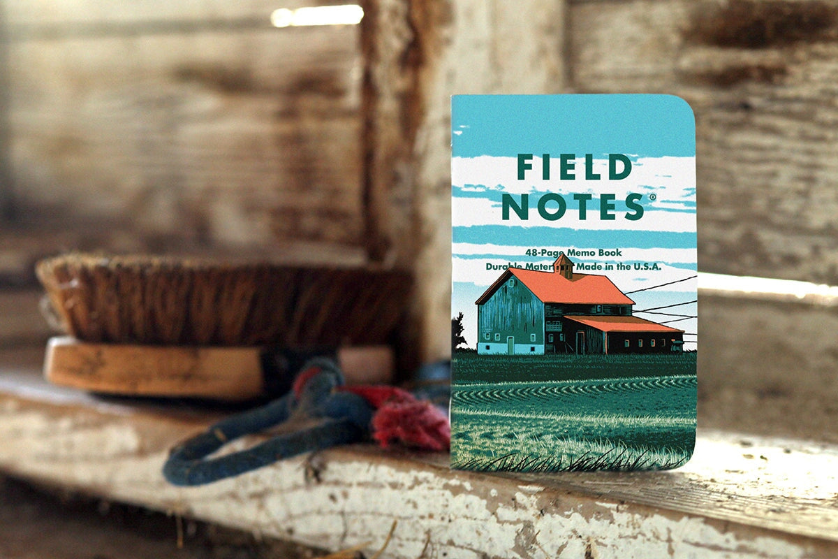 Field Notes "Heartland" 3-Pack Notizheft Notizhefte Field Notes 